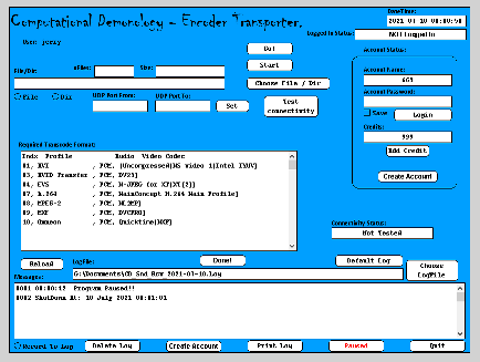 Computational Demonology Transporter Encoder